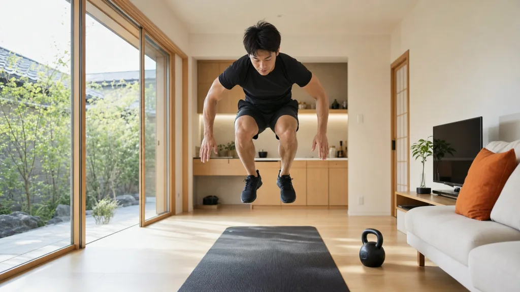 HYROX自宅トレーニング完全ガイド｜器具なしでできる8種目の代替エクササイズと週間メニュー