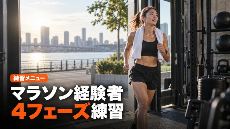 マラソン経験者のHYROX練習プラン｜4フェーズの組み立て