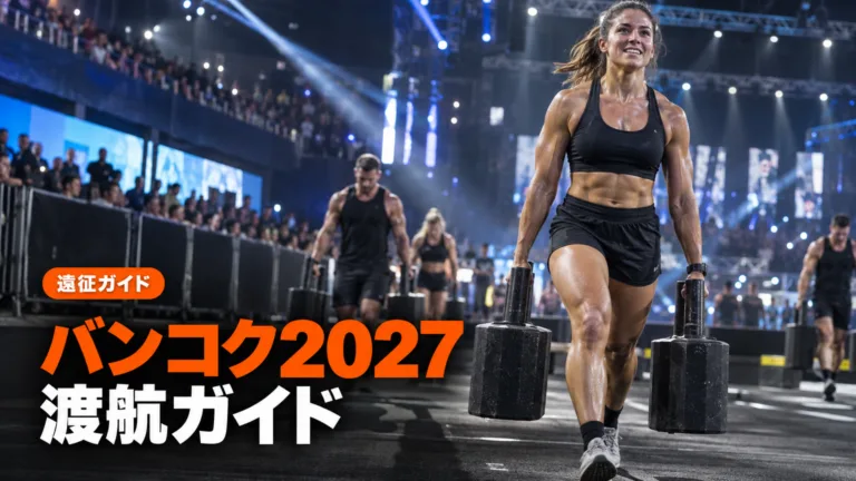 HYROXバンコク2027｜日本から出るための渡航ガイド