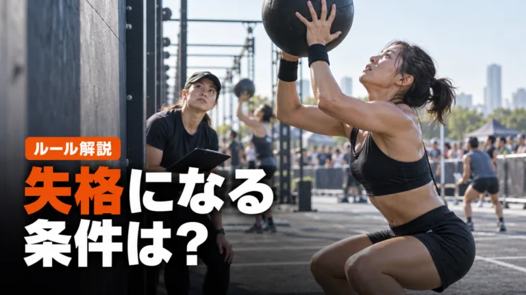 HYROXで失格になる条件｜種目未完了DQルール解説