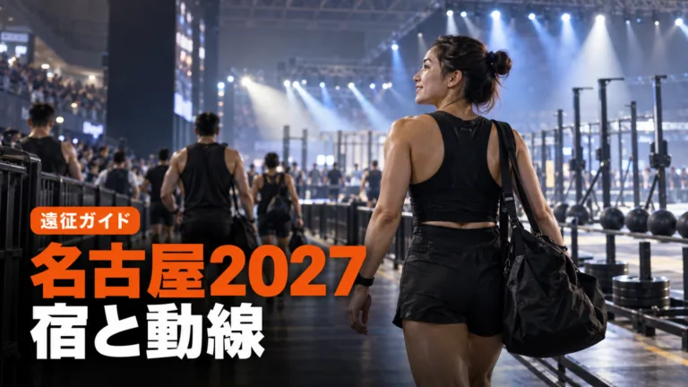 HYROX名古屋2027遠征ガイド｜宿と当日の動線
