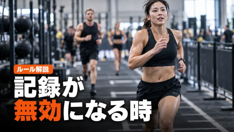HYROXで記録が公式扱いされない条件｜Out of Ranking
