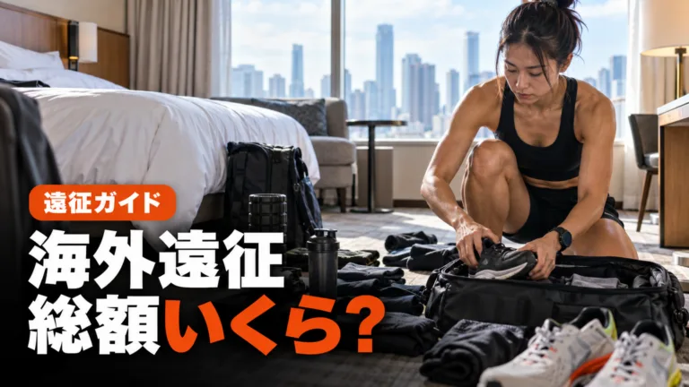HYROX海外遠征の費用｜総額の見積もり方と内訳