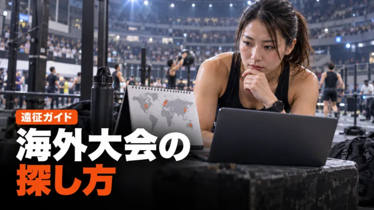 HYROX海外大会の探し方｜公式カレンダーの読み方