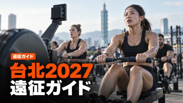 HYROX台北2027に日本から参加する遠征ガイド