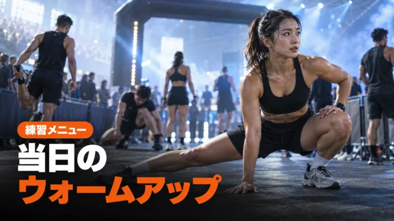 HYROX当日のウォームアップ｜会場での逆算の手順