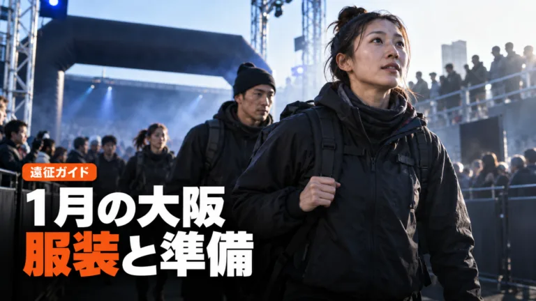 1月のHYROX大阪2027｜冬の気温と服装・当日の準備