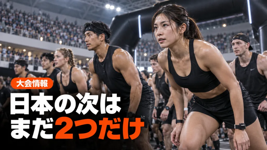 HYROX日本開催27/28の見通し｜発表の追い方