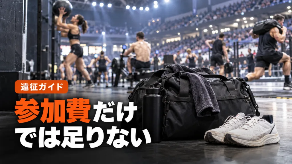HYROXの費用の総額｜参加費とギアと遠征